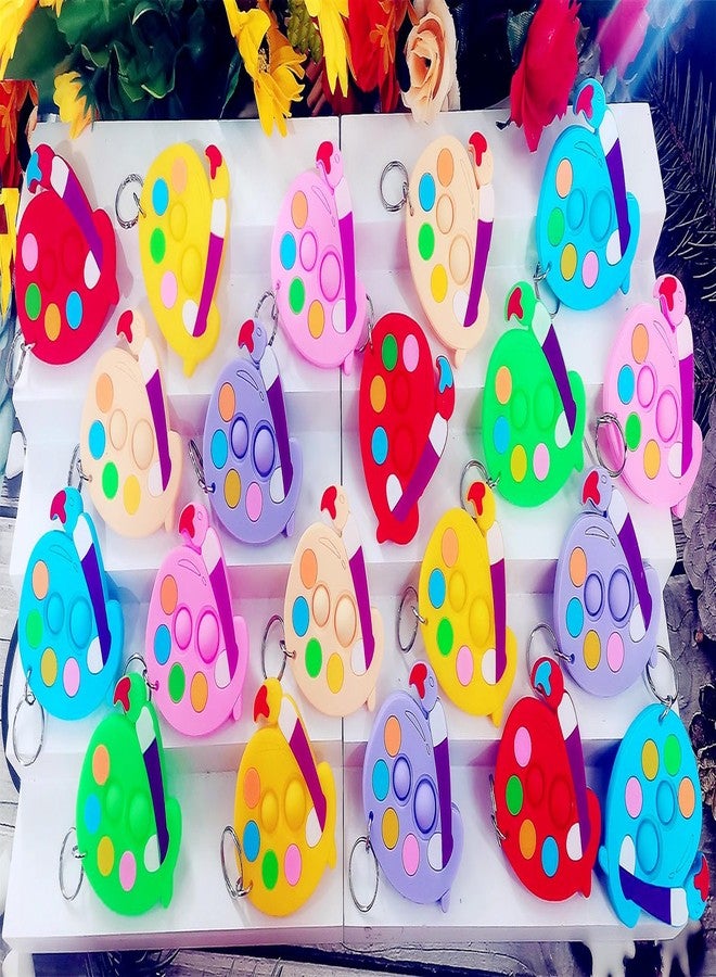 PSDFH 20 Packs Bulk Mini Paint fidgets Toys for Kids Children Classroom Students Gifts Prize from Teacher,Birthday Party Bubble Favors - Image 3